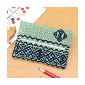 Olympus オリムパス こぎんキット ティッシュケース 48 ソフトグリーン