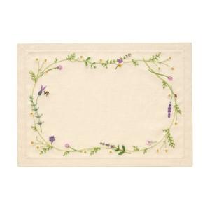 Olympus オリムパス ししゅうキット フランスししゅう ティーマット ハーブ 9027