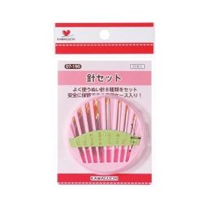 KAWAGUCHI（カワグチ） 針セット 30本入り 07-190 KAWAGUCHI : 洋裁