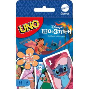 UNO ウノ ディズニー リロ＆スティッチ スペシャルルールカード ワイルド オハナはいつもいっしょ付
