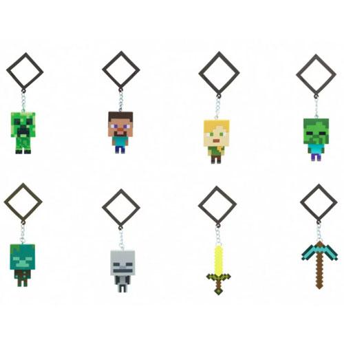 マインクラフト Minecraft バックパックキーホルダー シリーズ1 未開封1BOX=12個入り...