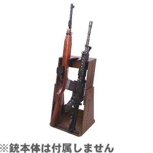 ライフル8挺掛け 横置き型＆縦置き型対応 ガンラック GS07NB