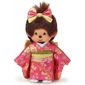 モンチッチ ぬいぐるみ 振袖モンチッチ 女の子 Sサイズ