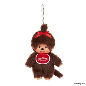 モンチッチ ぬいぐるみ キーチェーン ブラウン 女の子の商品画像