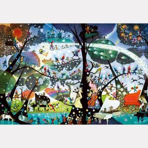 送料無料 ジグソーパズル 300ピース 藤城清治 こびとの楽園 300-216