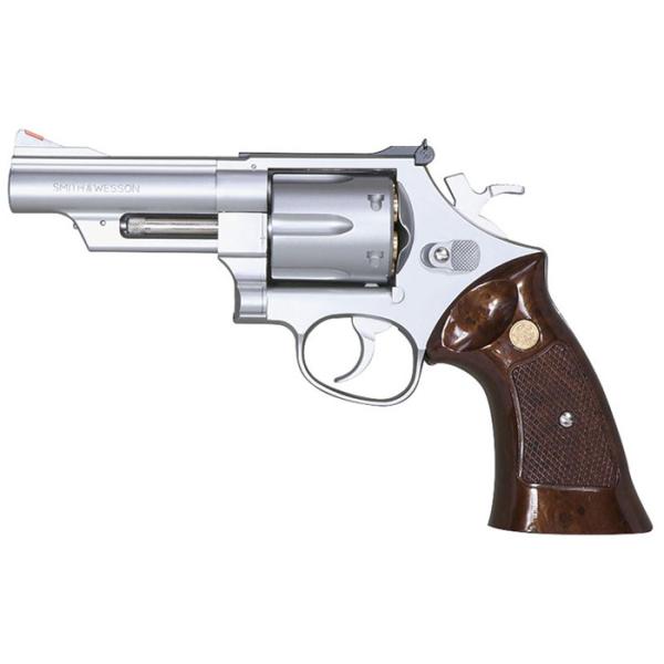 S&amp;W M629 4インチ シルバー ホップアップガスリボルバー 18才以上用