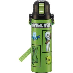 マインクラフト Minecraft 26 水筒 ロック付きワンプッシュダイレクト