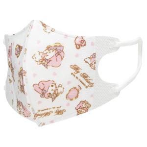 マイメロディ マイメロディ 子供立体マスク 小さいサイズ 7枚入り