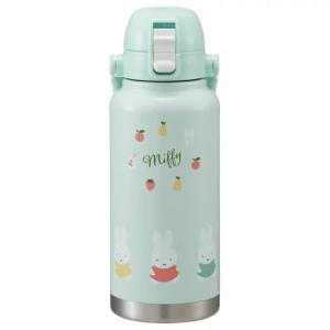 Miffy（ミッフィー） ストロー付き保冷ボトル 450ml MF814 : おなまえ