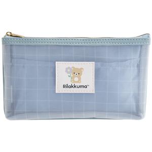 リラックマ サンエックス 筆箱 ペンポーチ 平成レトロ San-X（サンエックス） リラックマ メッシュペンポーチ リラックマ