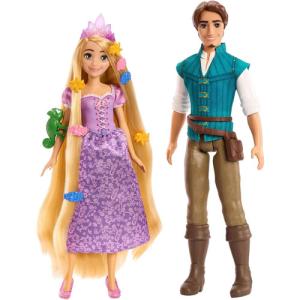 在庫処分品! 送料無料 ディズニープリンセス（Disney Princess）ラプンツェル & フリン・ライダー アドベンチャーセットドール2体セット HLW39｜ユウセイ堂1号店 Yahoo!shopping店