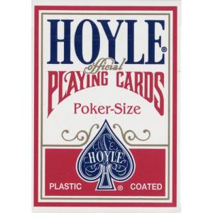トランプカード ホイルカード ポーカーサイズ 赤/レッド