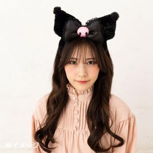 メール便送料無料 サンリオ クロミ 耳付きカチ...の詳細画像1