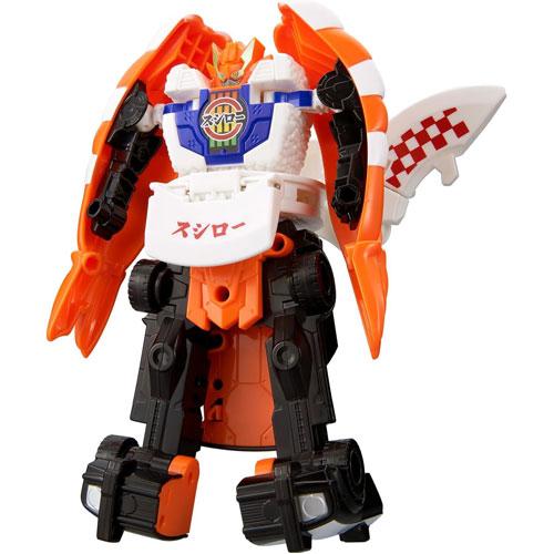 送料無料 ユニトロボーン ユニトロボ エビスシパトカー スシローコラボ 変形合体ロボット 2体セット