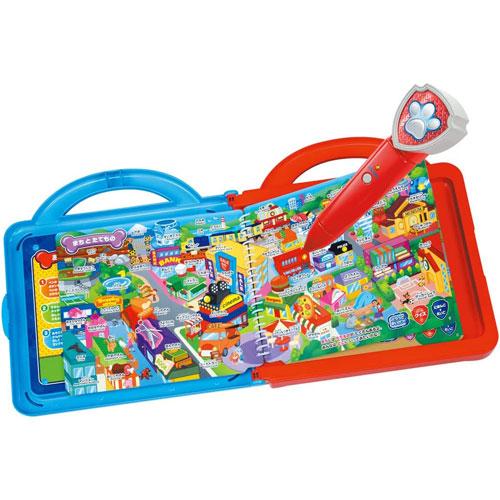 送料無料 パウ・パトロール にほんご・えいご・クイズも! おしゃべりパウフェクトずかん 490481...