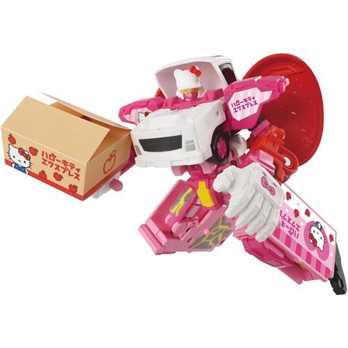 送料無料 トミカ ジョブレイバー TJBEX キャリーブレイバー ハローキティ エクスプレス トラッ...