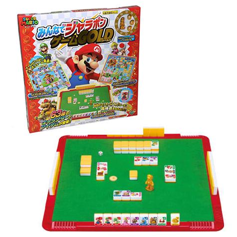送料無料 スーパーマリオ みんなでジャラポンゲーム GOLD 2022年発売版 4905040074...