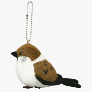 日本の動物 スズメ ぬいぐるみマスコット 49...の詳細画像1