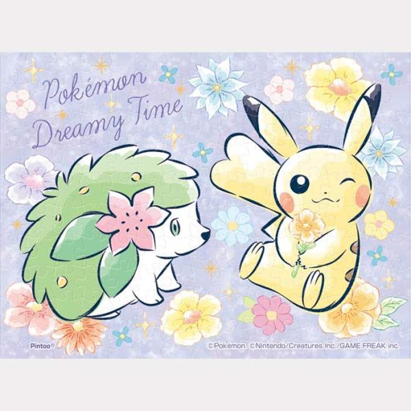 送料無料 まめパズルクリア 150ピース ポケットモンスター Pokemon Dreamy Time...