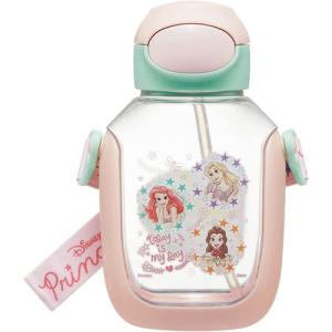 送料無料 ディズニープリンセス 23 プラ水筒 ワンプッシュ ストローボトル 530ml PDSH6DX 4973307618529｜yousay-do