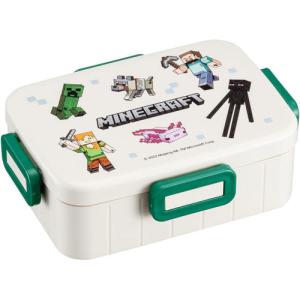 送料無料 マインクラフト Minecraft Explore More お弁当箱 抗菌 4点ロックランチボックス 650ml YZFL7AG｜yousay-do