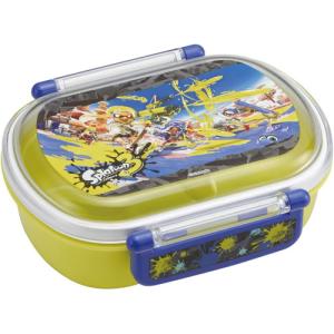 送料無料 スプラトゥーン3 抗菌 ふわっとフタ タイトランチボックス 360ml お弁当箱 QAF2BAAG 4973307621840