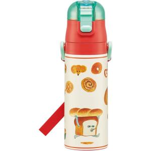 スケーター 水筒 470ml 超軽量ダイレクトボトル パンどろぼう （ 柴田