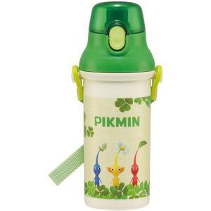 送料無料 ピクミン 抗菌 食洗機対応 直飲みワンタッチボトル 水筒 480ml PSB5SANAG