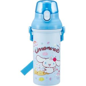 送料無料 シナモロール Fancy Snacks Sweets サンリオ 食洗機対応 直飲みワンタッチボトル 水筒 480ml PSB5SAN