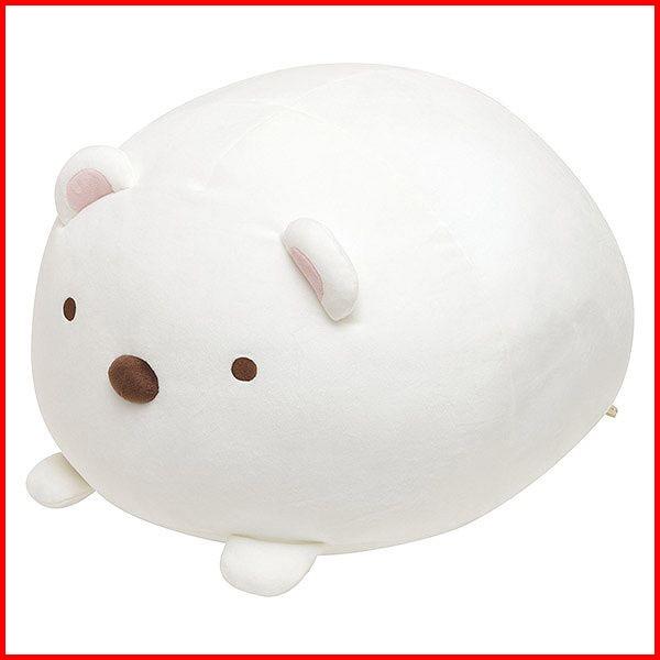 送料無料 すみっコぐらし スーパーもーちもち大福クッション ぬいぐるみ しろくま MR78001 4...