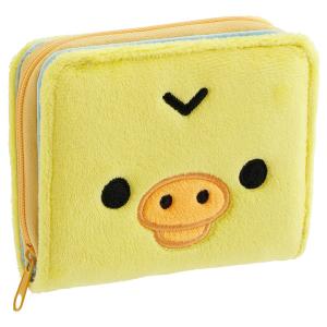 送料無料 リラックマ ぬいぐるみワレットキイロイトリ WL38003