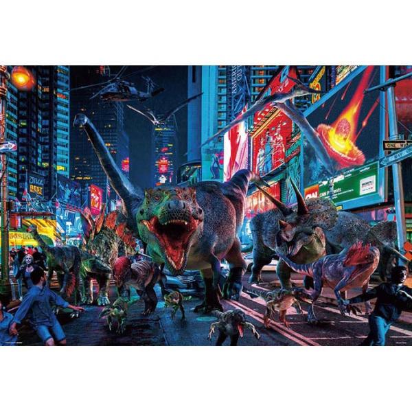 送料無料 ジグソーパズル 1000ピース Dinosaur in New York 61-460 4...