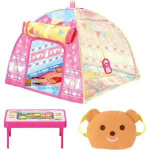 送料無料 メルちゃん なかよしパーツ キャンプセット