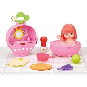 送料無料 メルちゃん お人形セット フルーツだいすき いちごのおふろセット