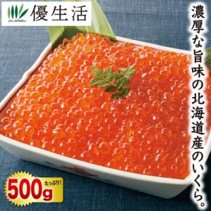 北海道産いくら醤油漬け500g セット いくら イクラ 500g