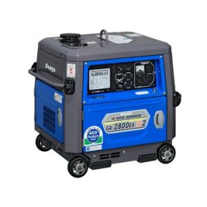 デンヨー GE-900P2 インバータ ガス発電機 0.9kVA｜LPガス 発電機 非常