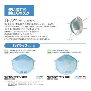 興研 使い捨て防塵マスク ハイラック 355型...の詳細画像1