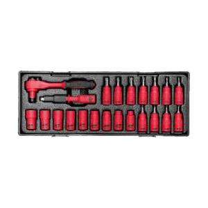 JTC 6.3mm 22PCS 絶縁ソケットセット JTCK9221 送料無料 ポイント5倍 インボ...