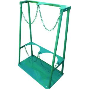 カミマル ボンベスタンド（7000L容器用） KBS70-2 2本容器用