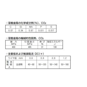溶接ワイヤー 半自動溶接 軟鋼薄板用 神戸製鋼...の詳細画像2