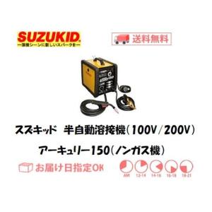 SUZUKID（スズキッド） 100V/200V 兼用 ノンガス半自動溶接機 アー