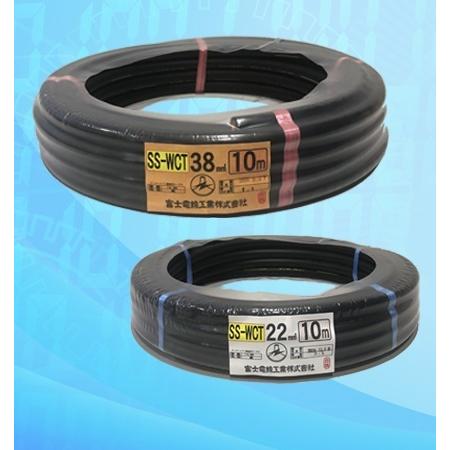 富士電線 溶接用電源ケーブル スーパーソフトキャプタイヤケーブル SS-ＷＣＴ22ＳＱ 30M巻 イ...