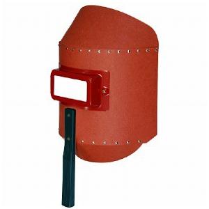 SUZUKID スズキッド 溶接用 手持面 赤 P-2 ハンドシールド