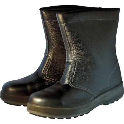 安全靴 半長靴 シモン 耐滑・軽量3層底安全靴 WS44 黒 サイズ23.5cm〜28.0cm イン...