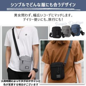 ショルダーバッグ メンズ レディース 斜めがけ...の詳細画像4