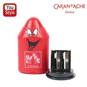 CARAN d'ACHE（カランダッシュ） メタル シャープナー レッド 0455-270
