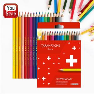 CARAN d'ACHE（カランダッシュ） スイスカラー色鉛筆 40色セット 日本