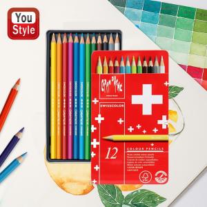 CARAN d'ACHE（カランダッシュ） スプラカラーソフト色鉛筆 40色セット