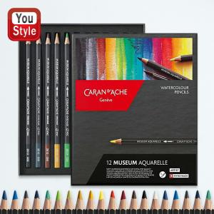 CARAN d'ACHE（カランダッシュ） 水溶性色鉛筆 スイスカラー 18色