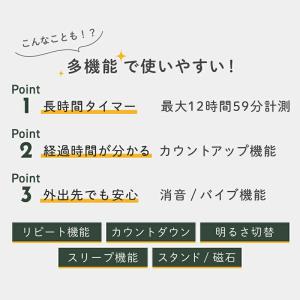 ドリテック DRETEC VISUAL TIM...の詳細画像3